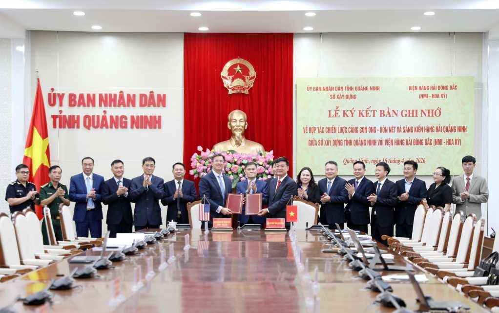 Hình ảnh tại buổi ký kết. Nguồn ảnh: UBND tỉnh Quảng Ninh Hình ảnh tại buổi ký kết. Nguồn ảnh: UBND tỉnh Quảng Ninh