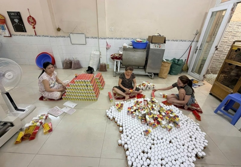 Hiện trường sản xuất thuốc giả