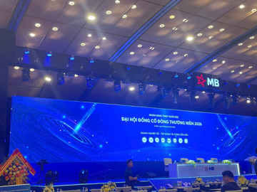 [LIVE] ĐHĐCĐ MB: Tăng vốn lên 102.000 tỷ đồng, chia cổ tức tỷ lệ 25%