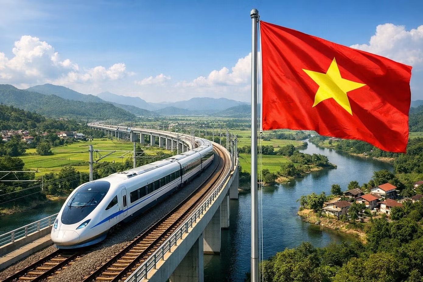 Chính phủ đôn đốc triển khai dự án đường sắt tốc độ cao Bắc – Nam - Ảnh 1.