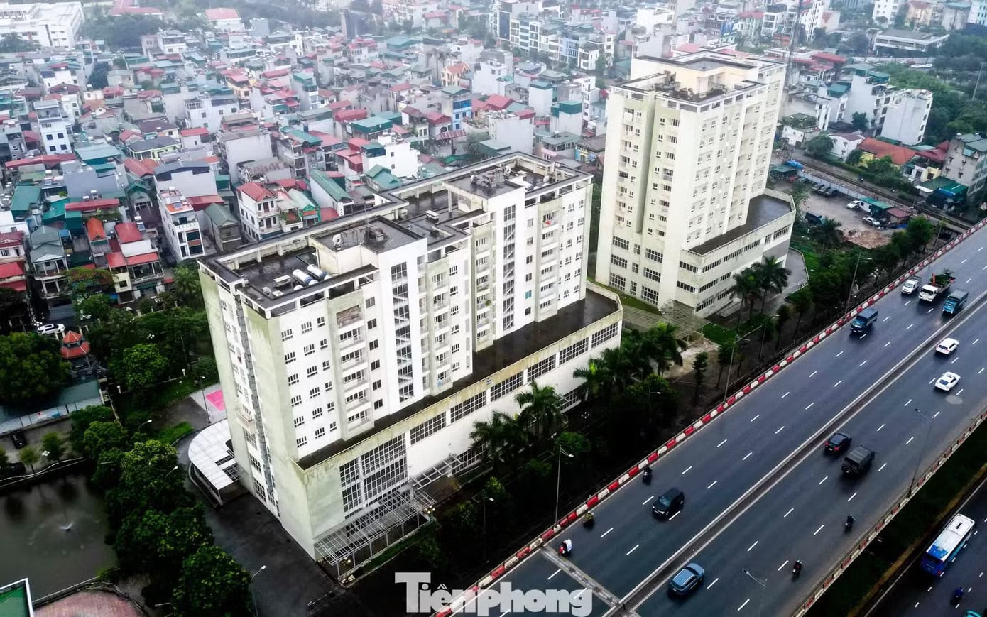 Các tòa nhà tái định cư Thượng Thanh, phường Việt Hưng Dự án cầu Tứ Liên, Trần Hưng Đạo: Bố trí 142 căn hộ tái định cư tại Thượng Thanh - Ảnh 1.