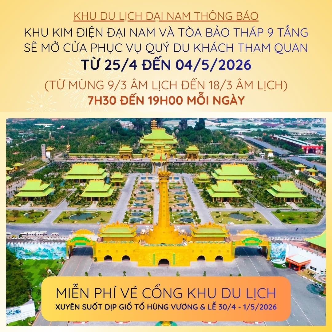 Chỉ 1 tuần nữa, KDL 6.000 tỷ lớn bậc nhất Đông Nam Á của vợ chồng bà Nguyễn Phương Hằng chính thức áp dụng ưu đãi đặc biệt - Ảnh 1.