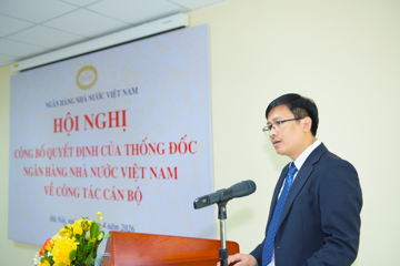 Bổ nhiệm ông Hoàng Minh Tiến giữ chức Phó Cục trưởng Cục Công nghệ thông tin, Ngân hàng Nhà nước