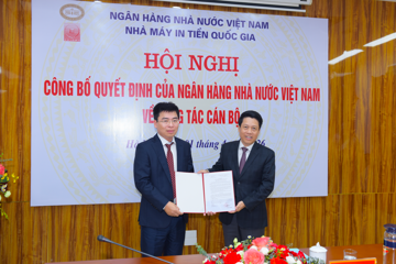 Ông Đỗ Giang Nam nhận nhiệm vụ mới tại Nhà máy In tiền Quốc gia
