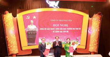 Thái Nguyên luân chuyển, bổ nhiệm nhiều vị trí lãnh đạo