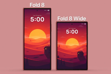 Rò rỉ Galaxy Z Fold 8: Hai phiên bản thiết kế, màn hình Wide vuông lạ mắt, sạc 45W, 'quyết đấu' iPhone gập