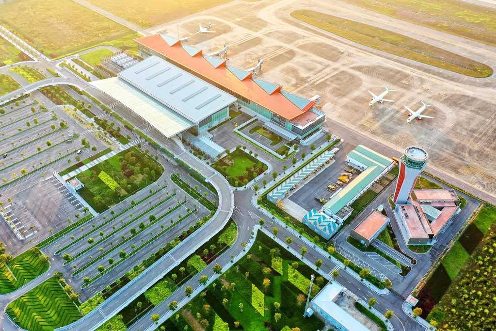 Hạ tầng khu công nghiệp nằm ở phía Đông Bắc sân bay Vân Đồn. Nguồn ảnh: UBND tỉnh Quảng Ninh Hạ tầng khu công nghiệp nằm ở phía Đông Bắc sân bay Vân Đồn. Nguồn ảnh: UBND tỉnh Quảng Ninh