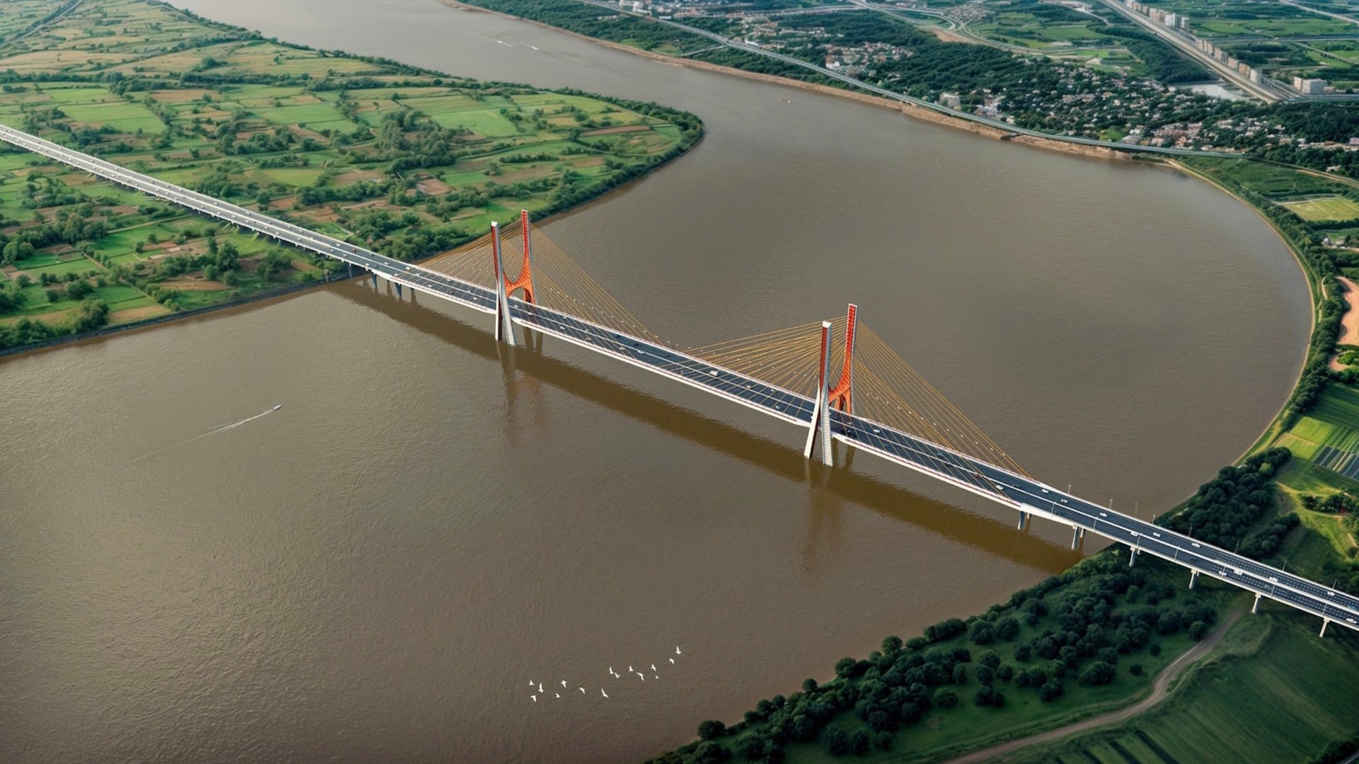 Sau 8 tháng khởi công, siêu cầu gần 12.000 tỷ bắc qua dòng sông biểu tượng của Thủ đô sắp bước vào giai đoạn then chốt- Ảnh 2. Sau 8 tháng khởi công, siêu cầu gần 12.000 tỷ bắc qua dòng sông biểu tượng của Thủ đô sắp bước vào giai đoạn then chốt- Ảnh 2.