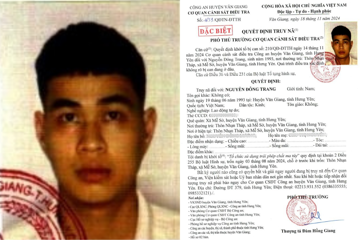 Khẩn tìm đối tượng truy nã đặc biệt Nguyễn Đông Trang SN 1993, ai có thông tin liên quan liên hệ ngay công an qua SĐT 0333.101.089!