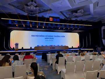 [Live] ĐHĐCĐ Ngân hàng SHB: Thay đổi nhận diện thương hiệu, chia cổ tức 16%, mục tiêu tổng tài sản vượt 1 triệu tỷ đồng