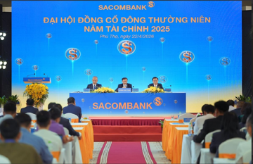 [Live] ĐHĐCĐ SACOMBANK: Nóng chuyện đề án tái cơ cấu, mục tiêu lãi 8.100 tỷ đồng