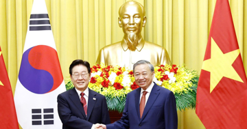 Tổng Bí thư, Chủ tịch nước Tô Lâm chủ trì Lễ đón chính thức Tổng thống Hàn Quốc