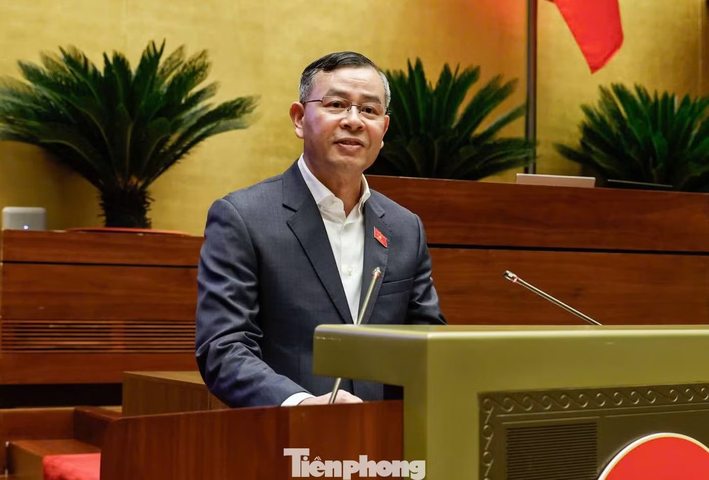 Bộ trưởng Bộ Tài chính Ngô Văn Tuấn. (Ảnh: Như Ý) Bộ trưởng Tài chính: Ngưỡng doanh thu 1 tỷ đồng không phải nộp thuế 'hài hòa với thời điểm hiện nay' - Ảnh 1.