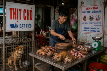 Cơ quan chức năng khuyến cáo: Ai từng mua bán thịt chó tại đây khẩn trương liên hệ ngay với cơ quan y tế!