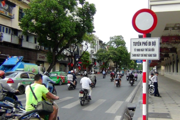 Dự kiến cấm xe xăng tại khu vực phường Hoàn Kiếm từ 01/07/2026