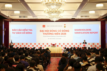 [Live] ĐHĐCĐ Chứng khoán SSI: Không có ngân hàng mẹ là lợi thế của chúng tôi