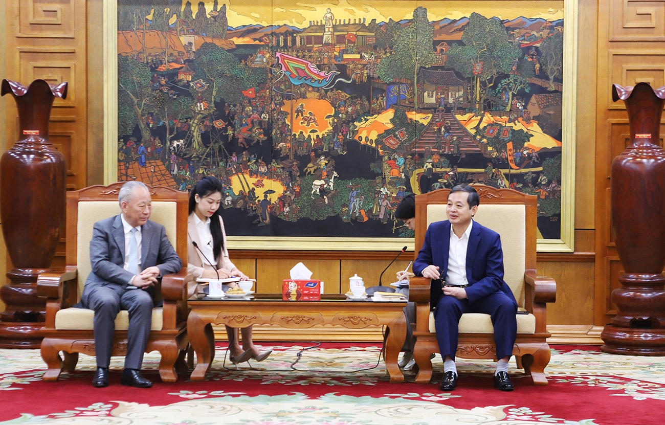 Hình ảnh tại buổi làm việc. Nguồn ảnh: UBND tỉnh Bắc Ninh Hình ảnh tại buổi làm việc. Nguồn ảnh: UBND tỉnh Bắc Ninh