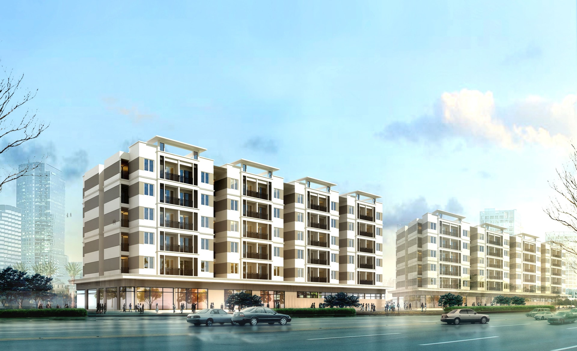 Phối cảnh Khu đô thị mới Thanh Lâm - Đại Thịnh 2. Nguồn ảnh: HUD