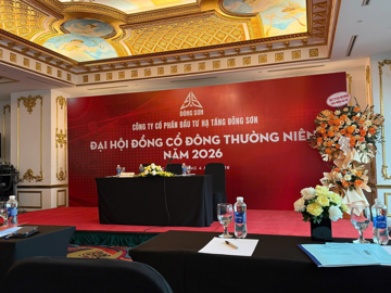 ĐHĐCĐ Hạ tầng Đông Sơn: Lên kế hoạch niêm yết HoSE, đặt mục tiêu doanh thu tăng gần 200%