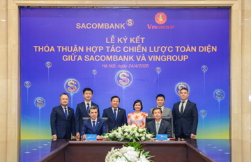 Sacombank (STB) ký deal lớn với Vingroup (VIC): Tài trợ vốn, quản trị dòng tiền, phủ kín hệ sinh thái