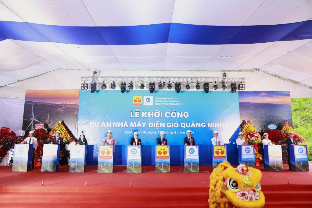 Hình ảnh tại lễ khởi công. Nguồn ảnh: Báo Quảng Ninh Hình ảnh tại lễ khởi công. Nguồn ảnh: Báo Quảng Ninh