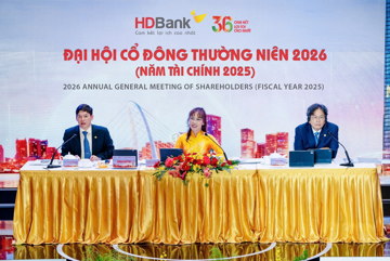 Cổ đông lo ngại về mục tiêu tăng trưởng tín dụng 35%, ban lãnh đạo HDBank nói gì?