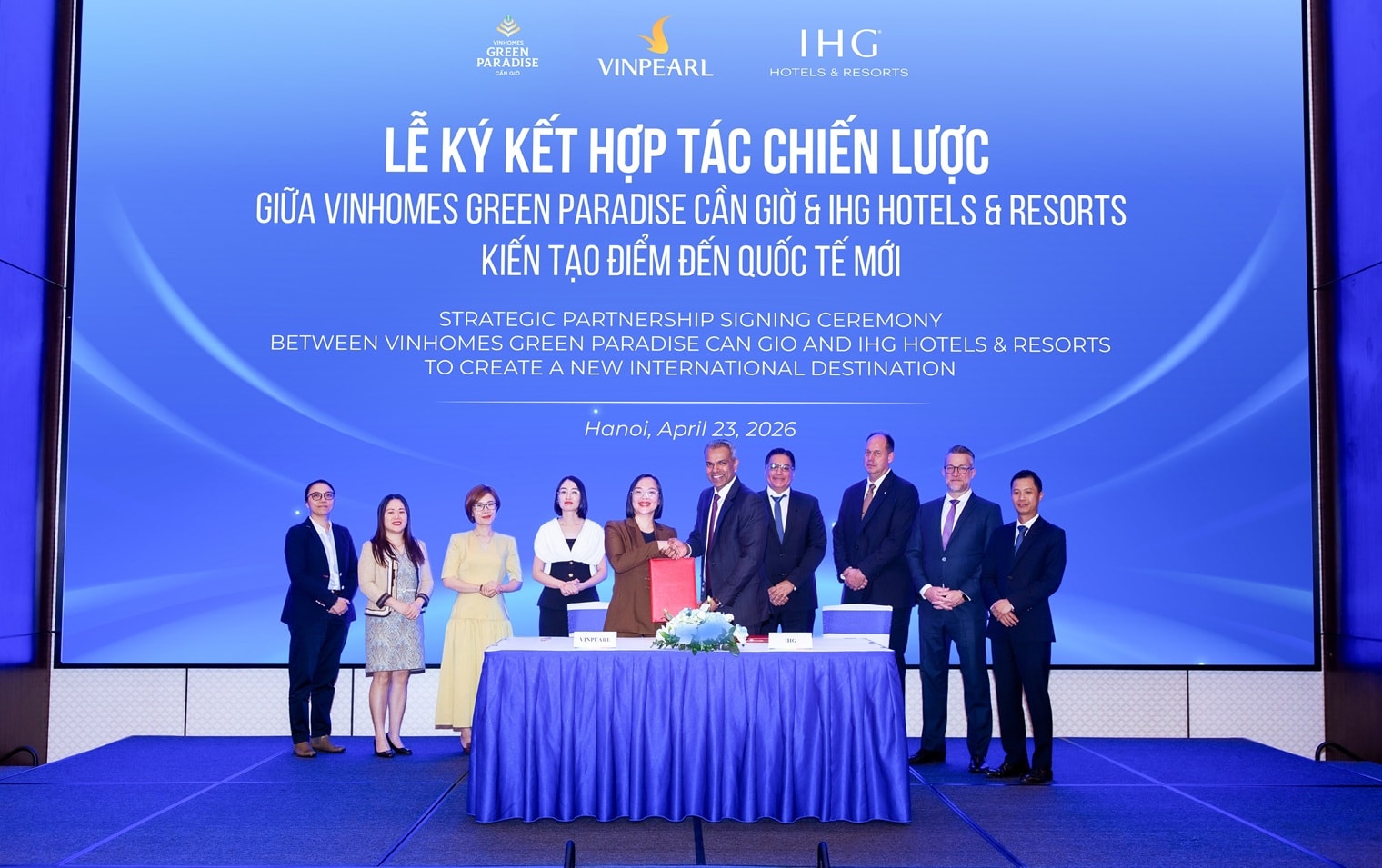 Hình ảnh tại buổi ký kết. Nguồn ảnh: Vingroup Hình ảnh tại buổi ký kết. Nguồn ảnh: Vingroup
