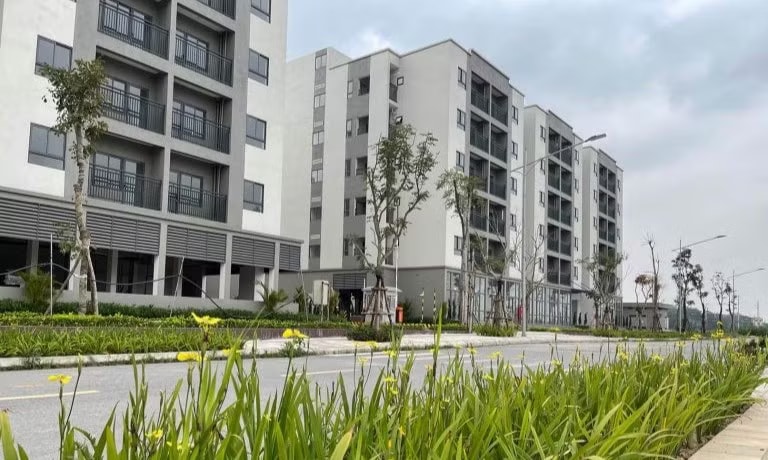 Khu NƠXH tại xã Quang Minh (Hà Nội) sẽ được mở bán từ quý III, với giá khoảng 15,7 triệu đồng/m2. Ảnh minh họa. Hà Nội mở bán căn hộ NƠXH giá dưới 1 tỷ đồng/căn - Ảnh 1.