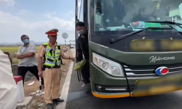 Kiểm tra ô tô có 47 người, tài xế Nguyễn Ngọc Hải và chủ xe bị phạt nặng