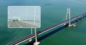 Siêu cầu vượt biển lớn nhất thế giới: Sự kết hợp giữa 3 hợp phần cầu - đảo - hầm, được làm từ 20.000m2 ván tre, nối liền 3 vùng đất