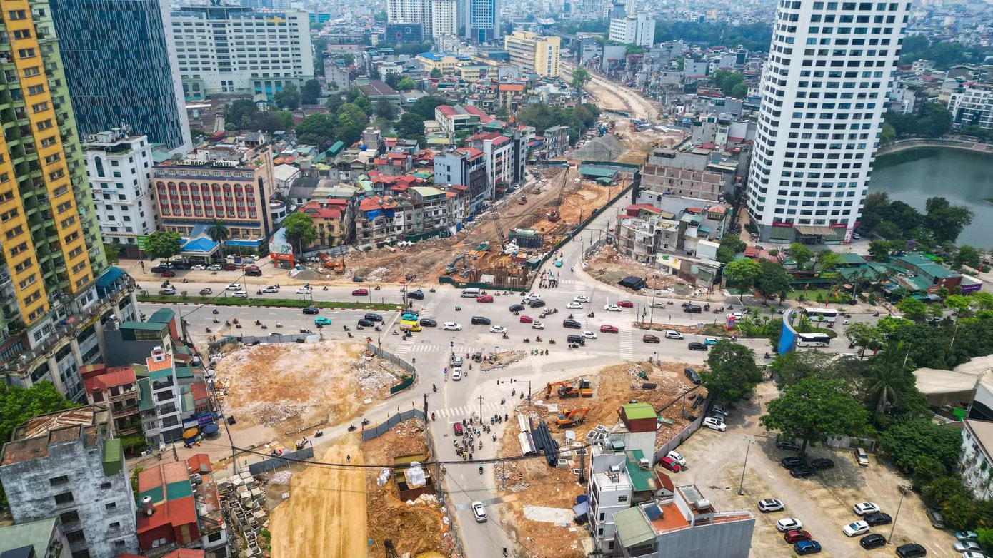 2 cầu vượt quan trọng trên tuyến đường ‘đắt nhất hành tinh’ dần thành hình- Ảnh 2. 2 cầu vượt quan trọng trên tuyến đường ‘đắt nhất hành tinh’ dần thành hình- Ảnh 2.