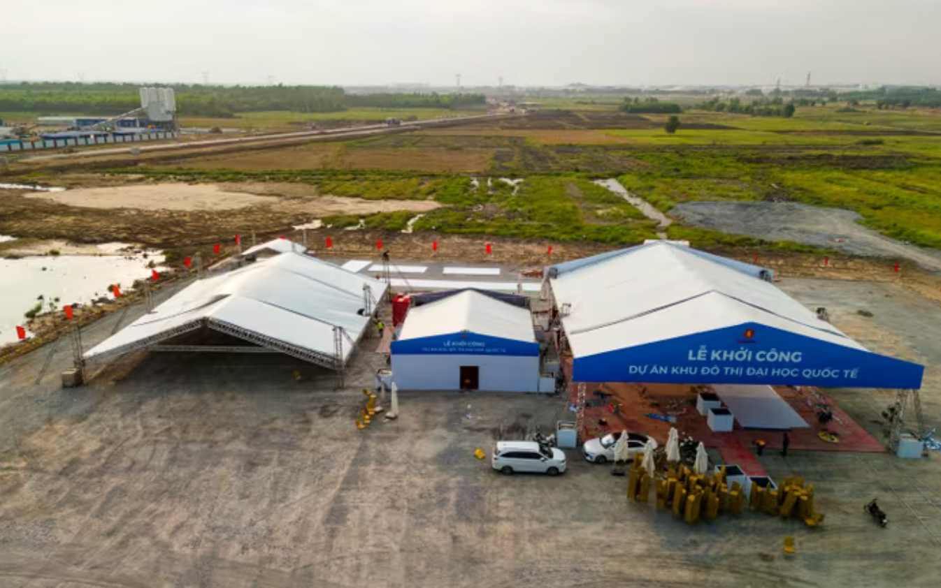 2 ngày nữa, Việt Nam chính thức khởi công khu đô thị đại học quốc tế 59.000 tỷ, quy mô 200.000 người, tọa lạc tại TP giàu nhất cả nước- Ảnh 1. 2 ngày nữa, Việt Nam chính thức khởi công khu đô thị đại học quốc tế 59.000 tỷ, quy mô 200.000 người, tọa lạc tại TP giàu nhất cả nước- Ảnh 1.