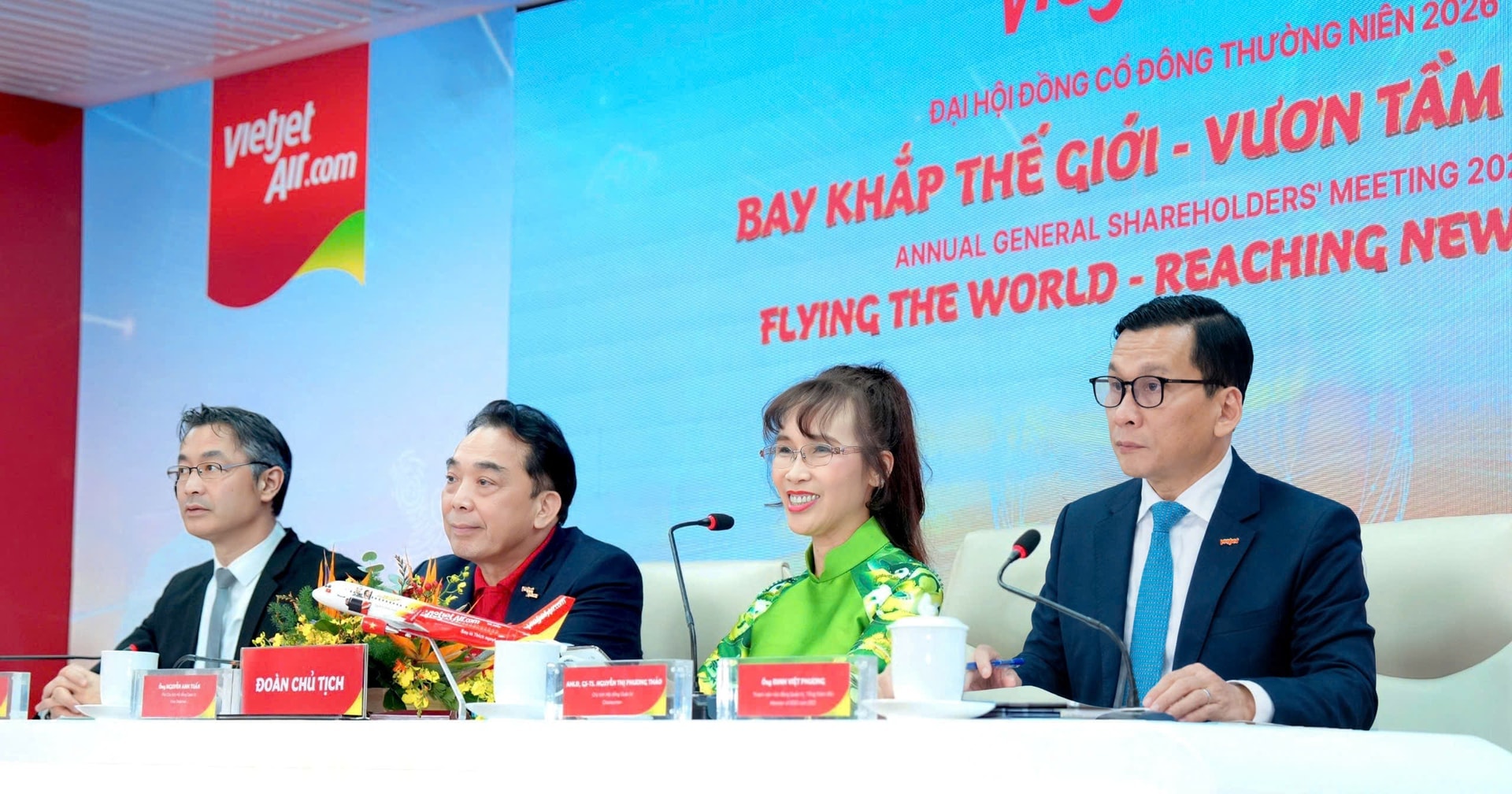 ĐHĐCĐ Vietjet 2026: Chia cổ tức 30%, tiếp tục mở rộng mạng bay quốc tế, thu hút đầu tư quốc tế - Ảnh 1.