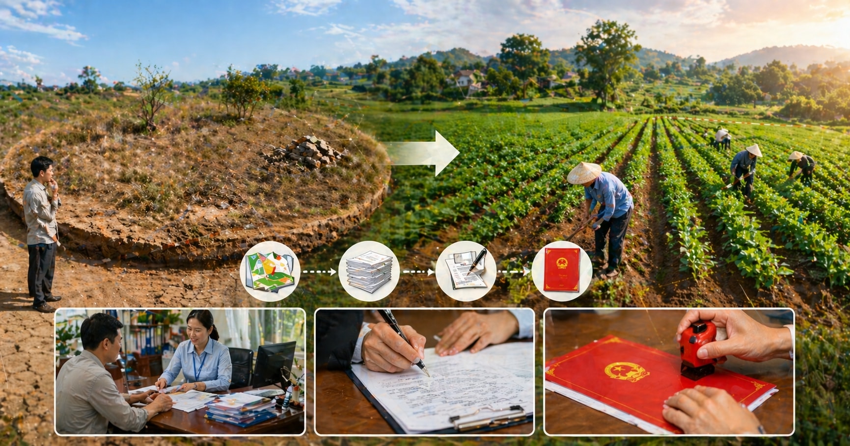 Từ nay, đất chưa sử dụng có được đưa vào sử dụng làm đất nông nghiệp không, thủ tục thế nào?- Ảnh 2. Từ nay, đất chưa sử dụng có được đưa vào sử dụng làm đất nông nghiệp không, thủ tục thế nào?- Ảnh 2.