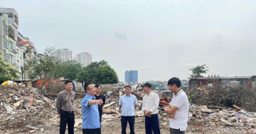 Đường Vành đai 2,5: Các phường bắt đầu bàn giao đất đã GPMB để thi công