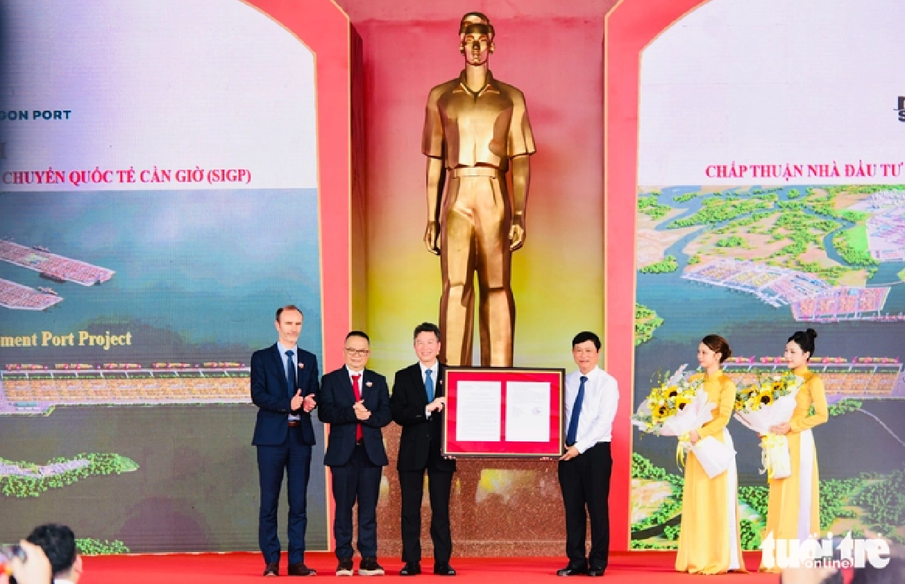 Việt Nam chính thức khởi động siêu cảng 128.000 tỷ tại thành phố giàu nhất cả nước- Ảnh 1. Việt Nam chính thức khởi động siêu cảng 128.000 tỷ tại thành phố giàu nhất cả nước- Ảnh 1.