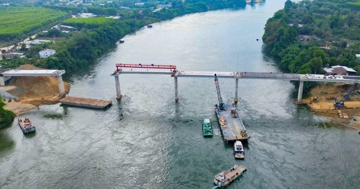 Ngày mai, chính thức hợp long cầu phục vụ thủy điện lớn nhất miền Nam, góp phần xóa bỏ bến phà hoạt động nhiều năm