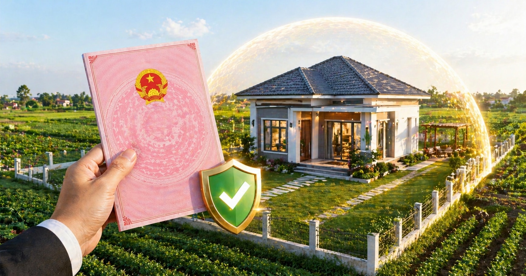 Từ nay, nhà xây trên đất nông nghiệp vẫn có thể được cấp sổ hồng: Điều kiện cụ thể thế nào, thủ tục ra sao?- Ảnh 2. Từ nay, nhà xây trên đất nông nghiệp vẫn có thể được cấp sổ hồng: Điều kiện cụ thể thế nào, thủ tục ra sao?- Ảnh 2.