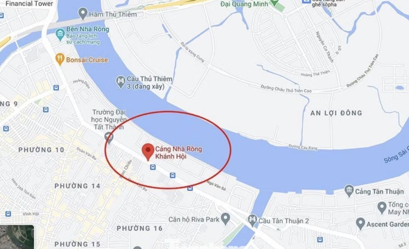 Bến Nhà Rồng nằm trên trục đường Nguyễn Tất Thành, quận 4 cũ Không gian Bến Nhà Rồng, nơi Bác ra đi tìm đường cứu nước được mở rộng ra sao? - Ảnh 2.
