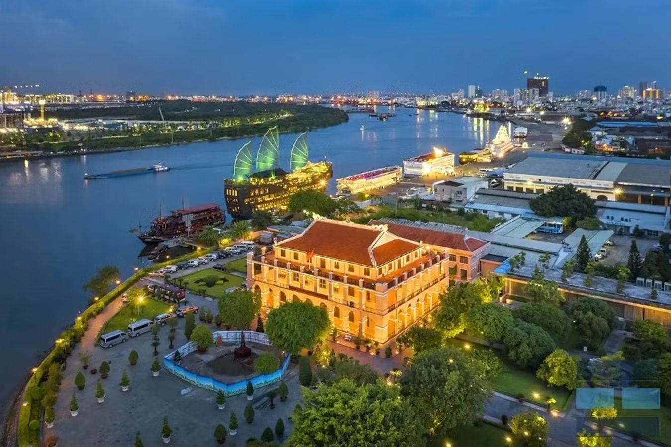Bến Nhà Rồng hiện hữu Không gian Bến Nhà Rồng, nơi Bác ra đi tìm đường cứu nước được mở rộng ra sao? - Ảnh 1.
