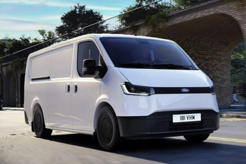 Xe điện Ford Transit City lộ diện: Tầm hoạt động 254km, tối ưu hóa sạc nhanh, 10 phút đi thêm được 50km, công nghệ ngập tràn