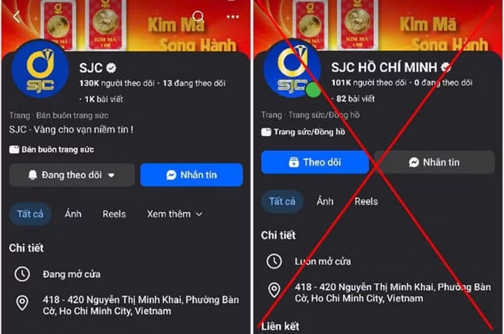 Cảnh báo 'sập bẫy' mua vàng trên mạng - Ảnh 3.