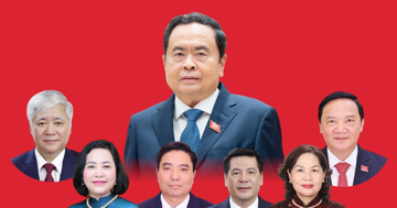 Lãnh đạo Quốc hội gồm Chủ tịch và 6 Phó Chủ tịch