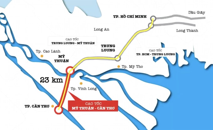 Siết trách nhiệm chủ đầu tư cao tốc đã hoạt động 3 năm, kết nối 2 tỉnh Đồng bằng sông Cửu Long- Ảnh 2. Siết trách nhiệm chủ đầu tư cao tốc đã hoạt động 3 năm, kết nối 2 tỉnh Đồng bằng sông Cửu Long- Ảnh 2.