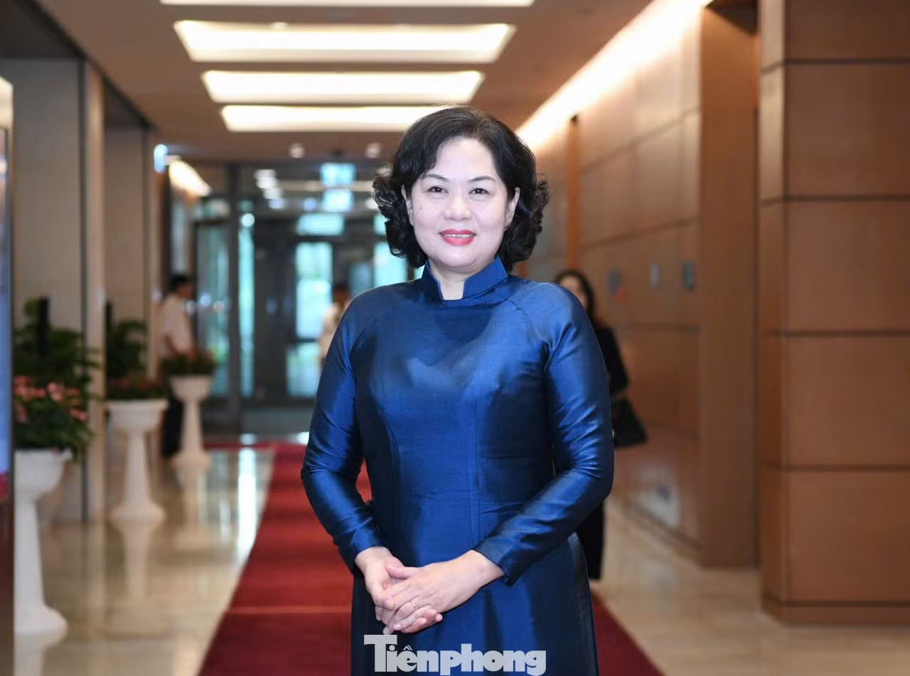 Bà Nguyễn Thị Hồng. Ảnh: Như Ý. Thống đốc Ngân hàng Nguyễn Thị Hồng làm Phó Chủ tịch Quốc hội - Ảnh 1.