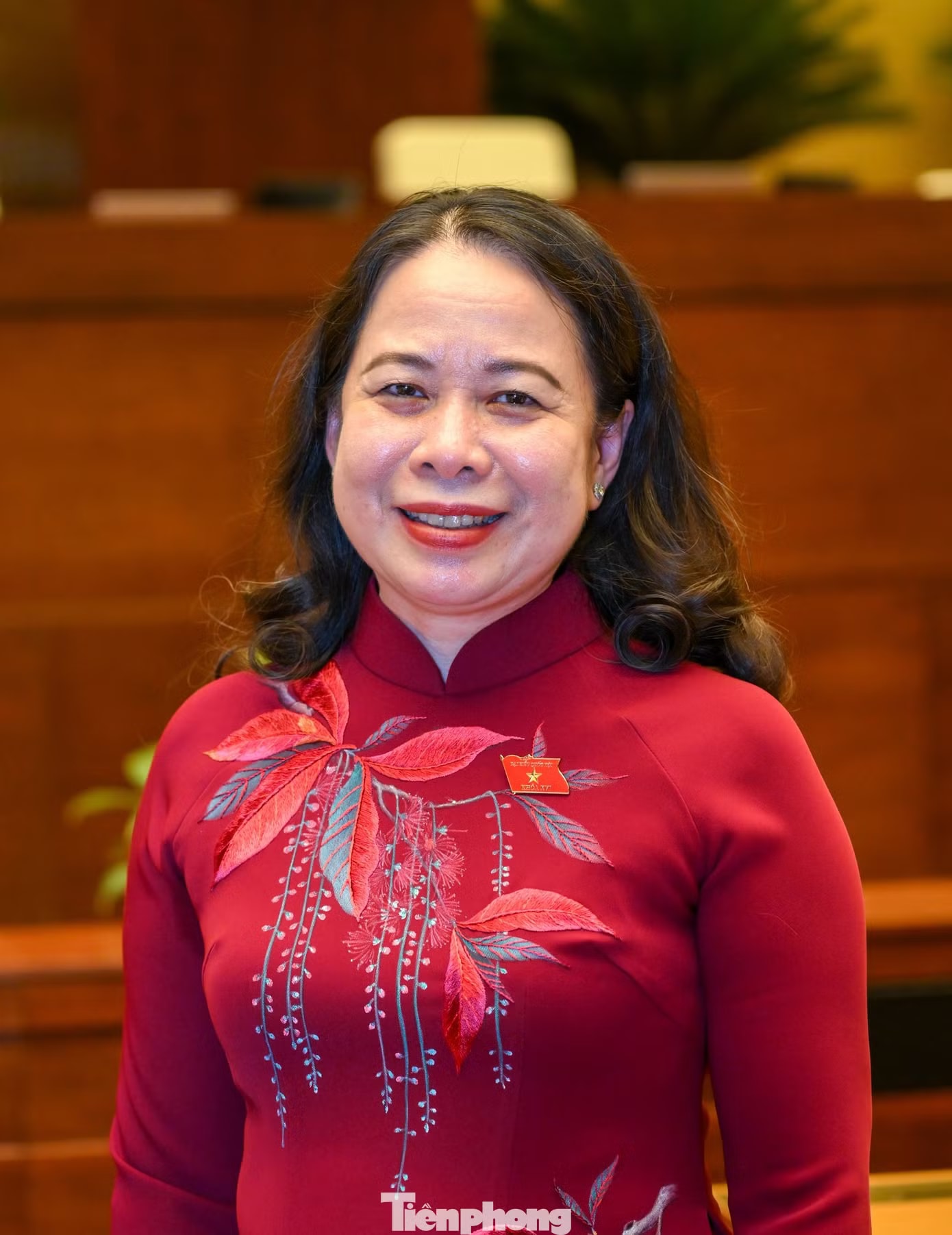 Phó Chủ tịch nước Võ Thị Ánh Xuân. Ảnh: Như Ý Phó Chủ tịch nước Võ Thị Ánh Xuân tái đắc cử - Ảnh 1.