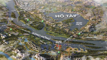 Quy hoạch Hà Nội tầm nhìn 100 năm: Hồ Tây và trục sông Hồng sẽ tạo ra những 'tấc đất tấc vàng' mới?
