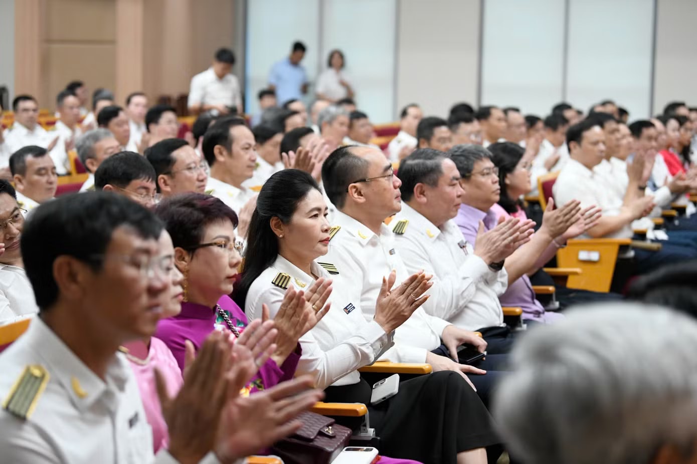 Các đại biểu tại hội nghị. Cam kết của tân Tổng Kiểm toán nhà nước Nguyễn Hữu Nghĩa - Ảnh 4.