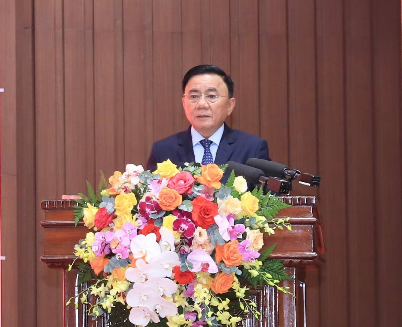 Thường trực Ban Bí thư Trần Cẩm Tú. Ảnh: Trọng Tài. Bộ Chính trị: Nghiên cứu tổng kết, sửa đổi tổng thể Hiến pháp năm 2013 - Ảnh 1.