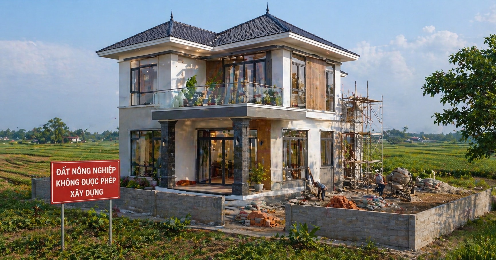 Từ nay, xây nhà trên đất nông nghiệp có thể sẽ bị phạt đến 200 triệu đồng- Ảnh 1. Từ nay, xây nhà trên đất nông nghiệp có thể sẽ bị phạt đến 200 triệu đồng- Ảnh 1.